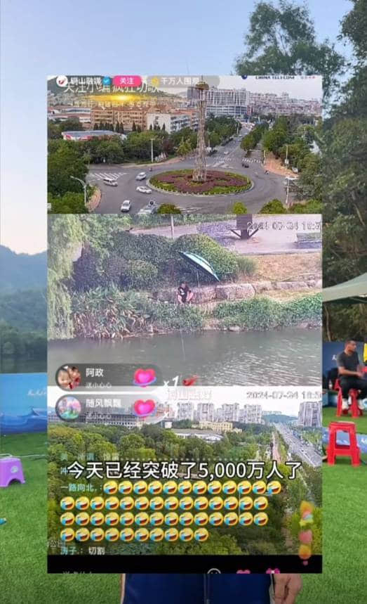 銅山釣魚被鄧剛盯上了：我也想去釣一釣魚，看我會不會空軍