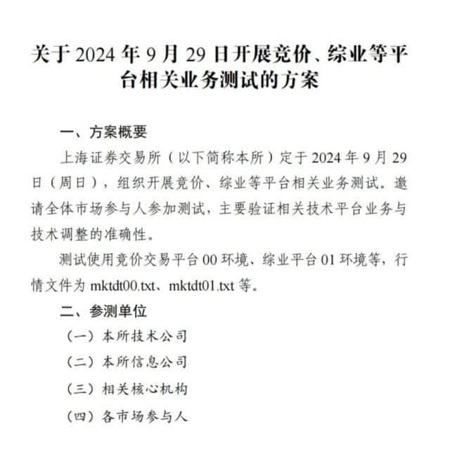上交所今日啟動全網測試，股民無法參加，券商將替代模擬下單
